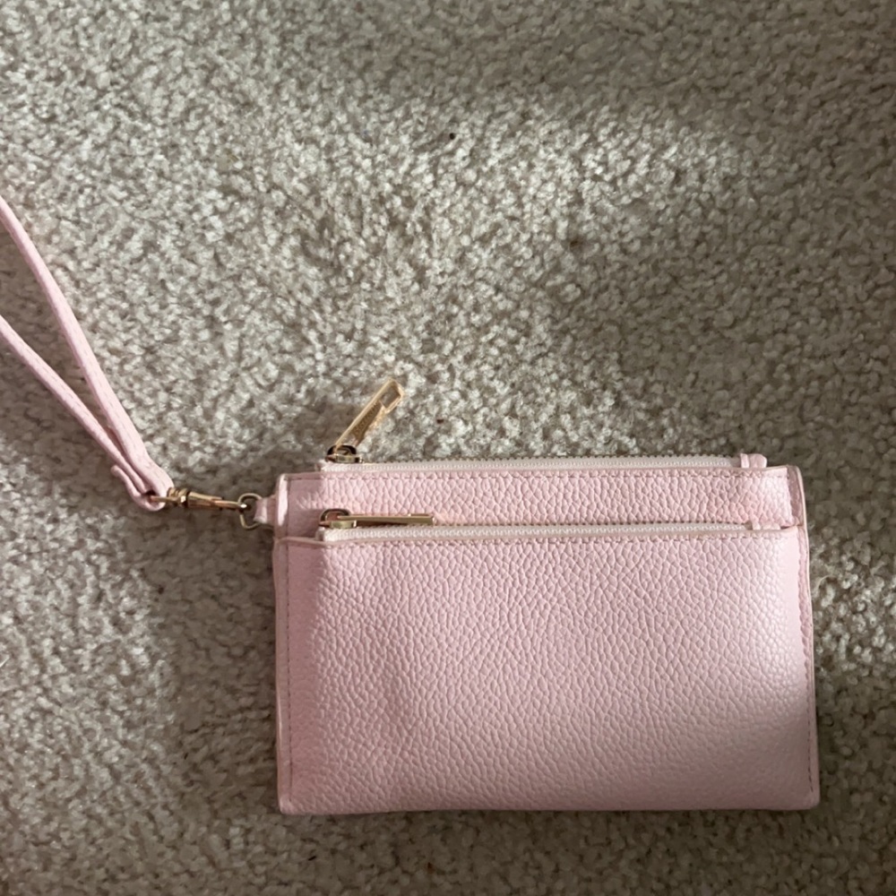 Pink wristlet